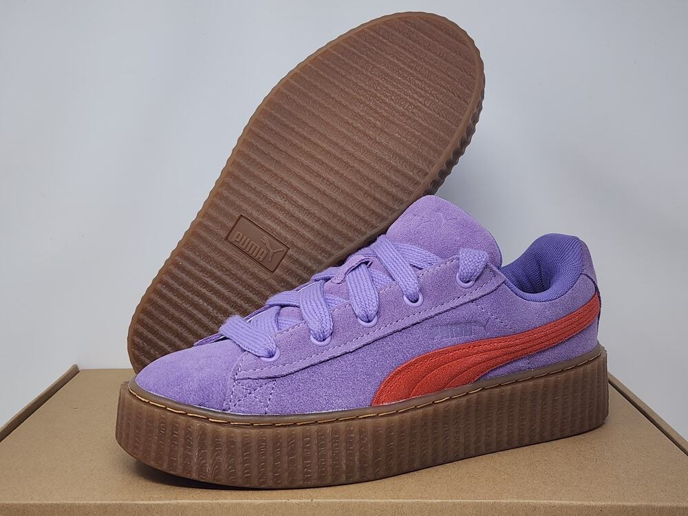 DS Puma Creeper Phatty Rihanna Fenty GS LAVENDER ALERT 397587-03 Size 6y
